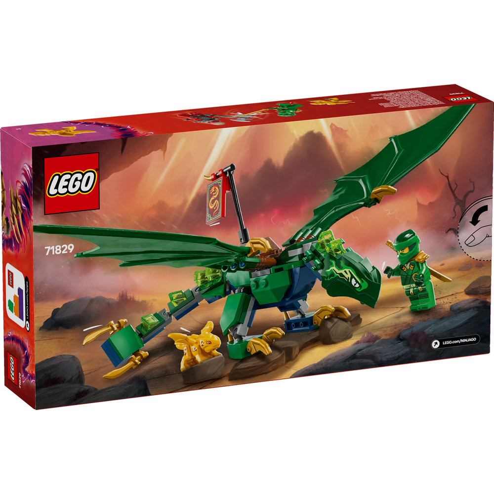 LEGO NINJAGO Lloyd’s Green Forest Dragon Toy 71829 - Image 9
