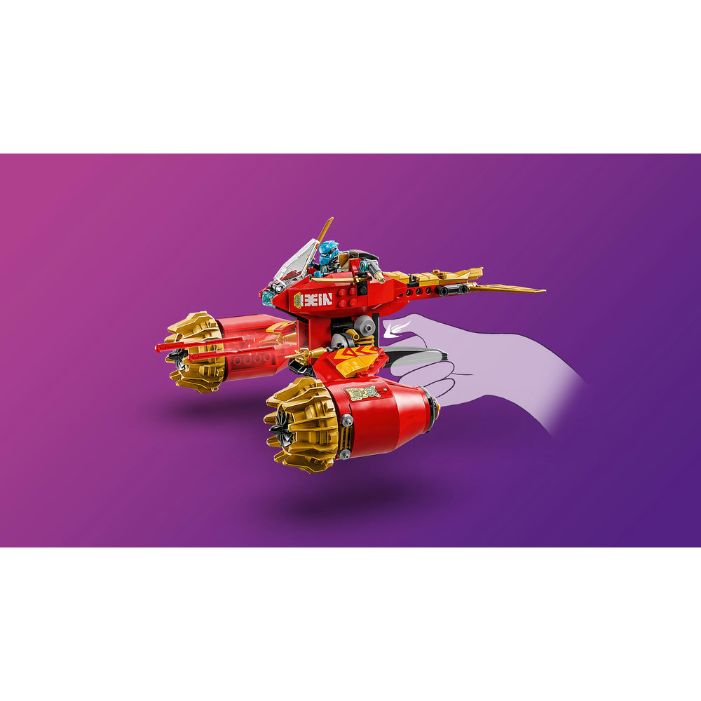 LEGO NINJAGO Kai’s Mech Storm Rider Combo Ninja Toy 71830 - Image 5