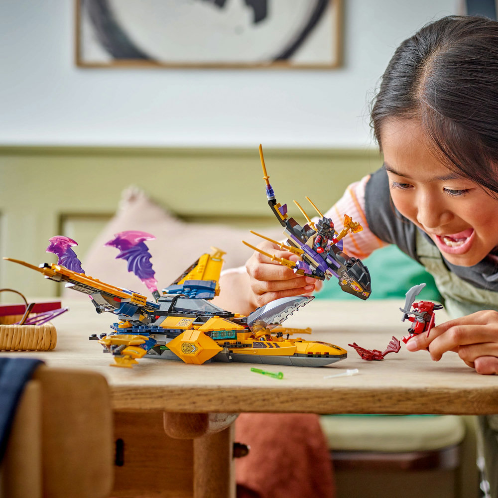 LEGO NINJAGO Ras and Arin’s Super Storm Jet Toy 71833 - Image 10