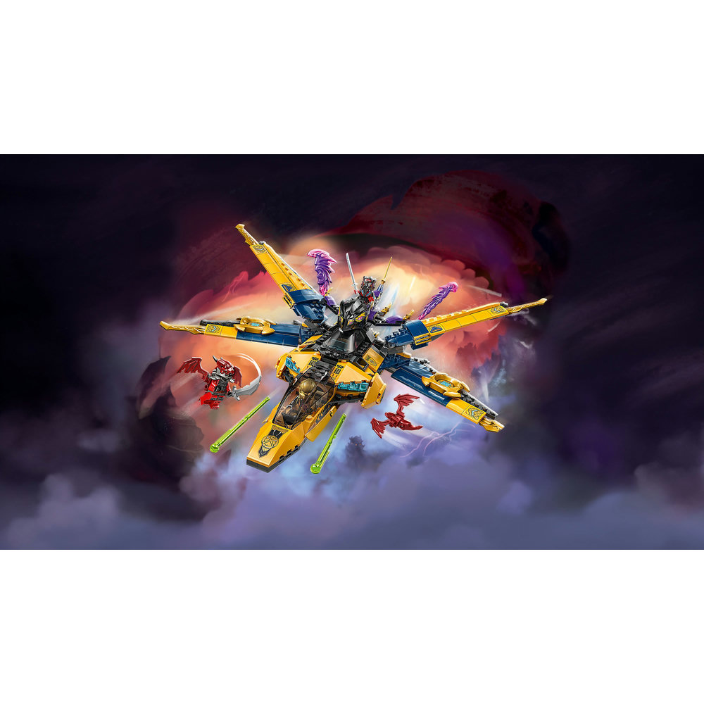 LEGO NINJAGO Ras and Arin’s Super Storm Jet Toy 71833 - Image 3