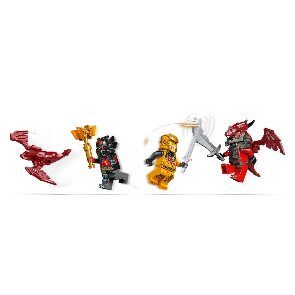 LEGO NINJAGO Ras and Arin’s Super Storm Jet Toy 71833 - Image 6