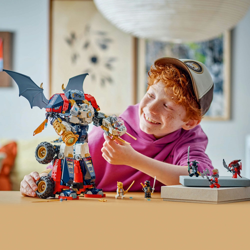 LEGO NINJAGO Zane’s Ultra Combiner Mech Toy 4-in-1 Building Set 71834 - Image 10