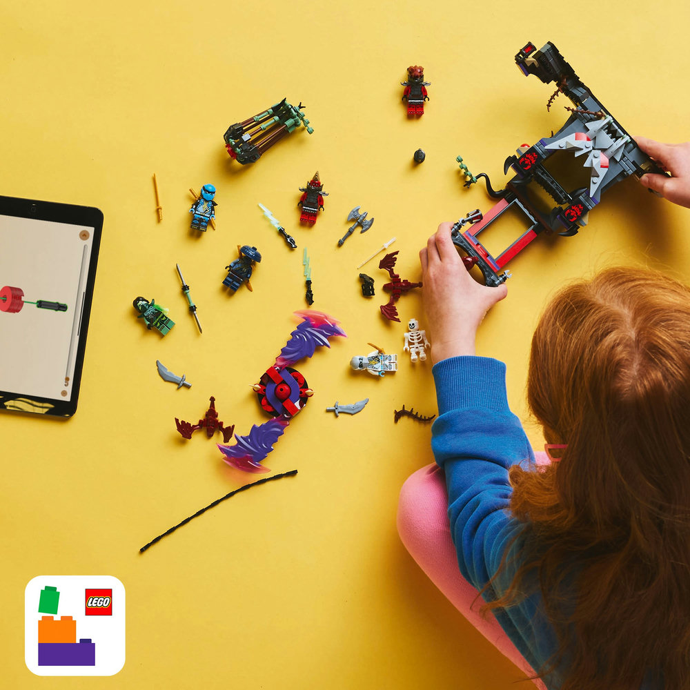 LEGO NINJAGO Dragonian Storm Village Battle Arena Toy Playset 71841 - Image 11