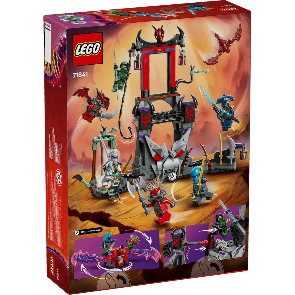 LEGO NINJAGO Dragonian Storm Village Battle Arena Toy Playset 71841 - Image 9