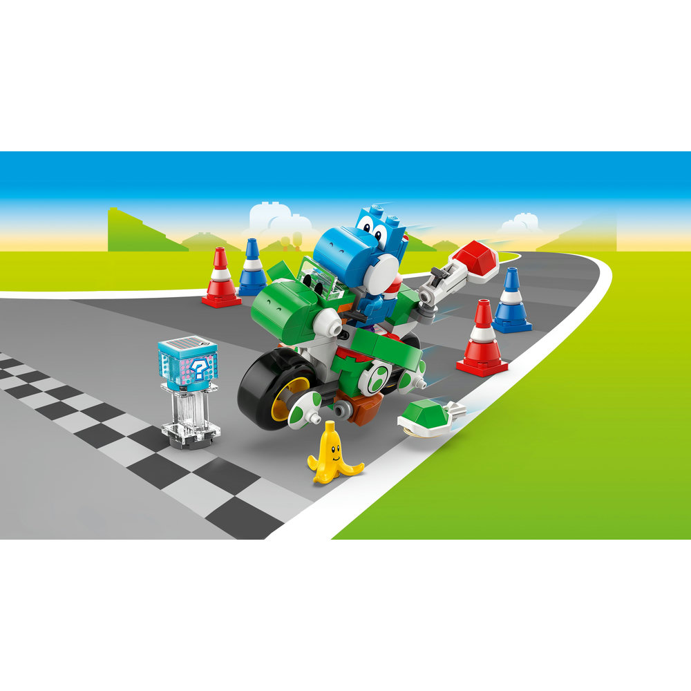 LEGO Super Mario: Mario Kart – Yoshi Bike, Nintendo Gift 72031 - Image 3