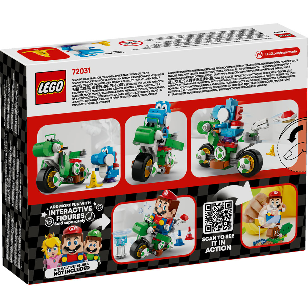 LEGO Super Mario: Mario Kart – Yoshi Bike, Nintendo Gift 72031 - Image 9