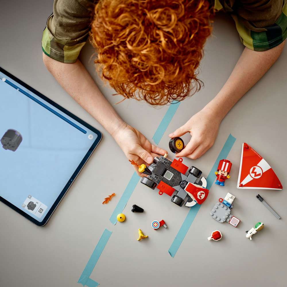 LEGO Super Mario: Mario Kart – Standard Kart, Car Toy Playset 72032 - Image 7