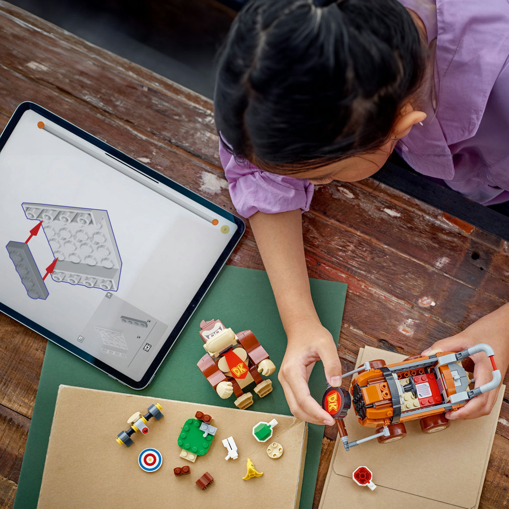 LEGO Super Mario: Mario Kart – Donkey Kong & DK Jumbo, Racing Toy 72033 - Image 11