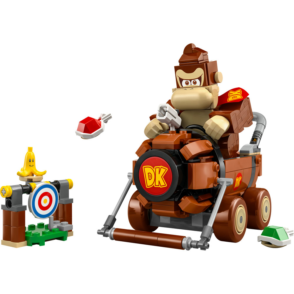 LEGO Super Mario: Mario Kart – Donkey Kong & DK Jumbo, Racing Toy 72033 - Image 2