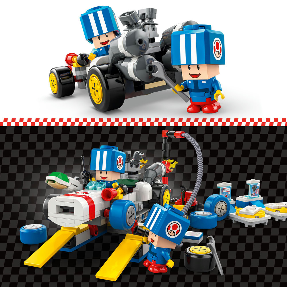 LEGO Super Mario: Mario Kart – Toad’s Garage, Nintendo Character Gift 72035 - Image 10