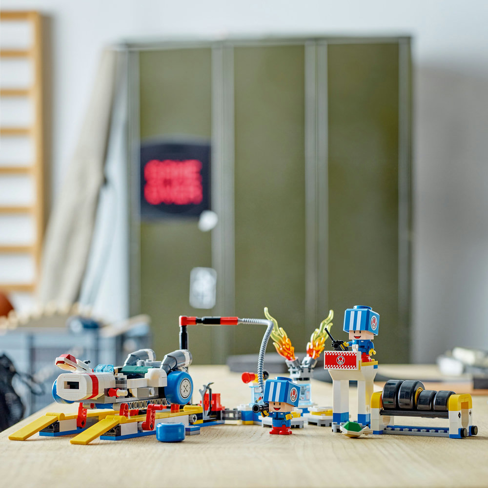 LEGO Super Mario: Mario Kart – Toad’s Garage, Nintendo Character Gift 72035 - Image 12
