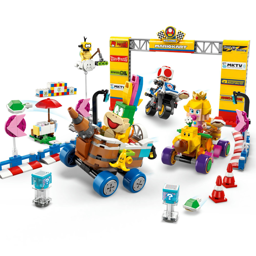 LEGO Super Mario: Mario Kart – Baby Peach & Grand Prix Set, Racing Toy 72036 - Image 10