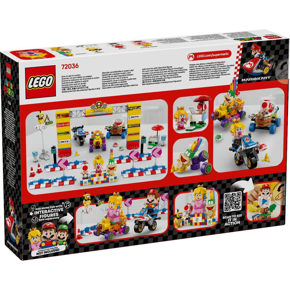 LEGO Super Mario: Mario Kart – Baby Peach & Grand Prix Set, Racing Toy 72036 - Image 9