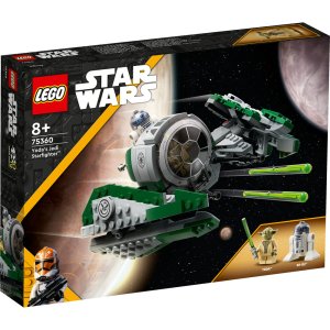 LEGO Star Wars Yoda’s Jedi Starfighter 75360 Building Toy Set (253 Pieces) - Image 7