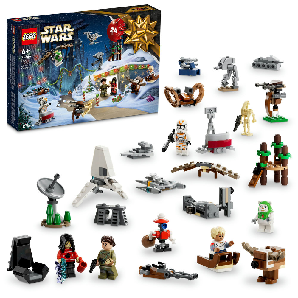 LEGO Star Wars Advent Calendar 75366 Building Toy Set for Kids (320 Pieces) - Image 1