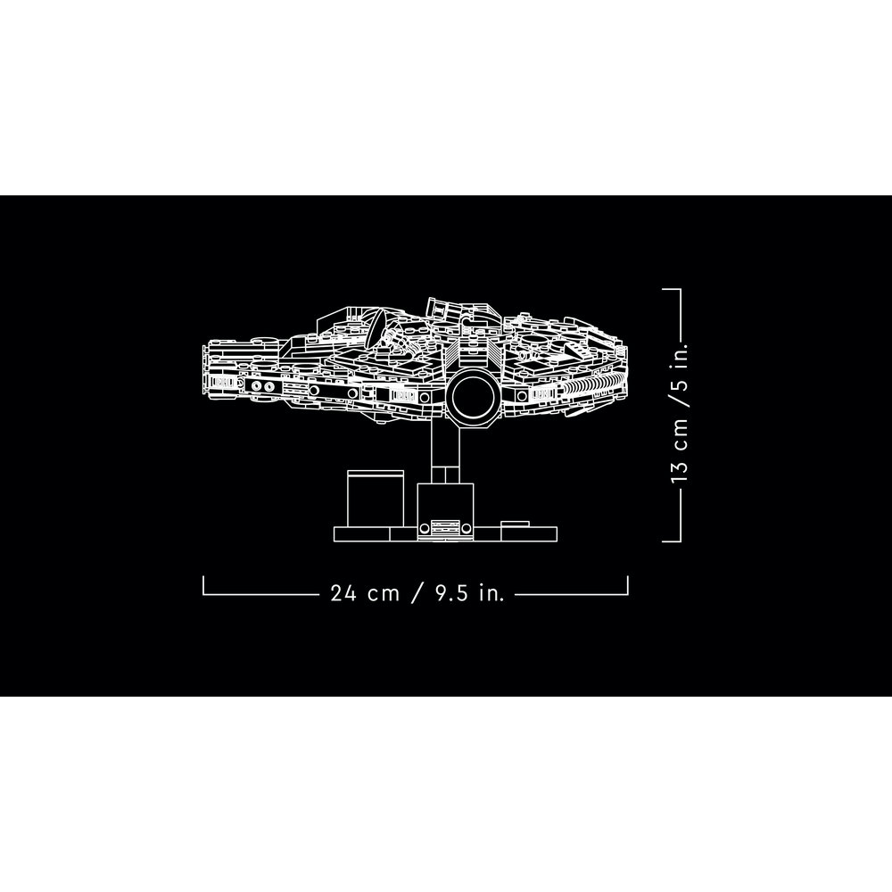 LEGO Star Wars Millennium Falcon Set 75375 LEGO Star Wars 25th Anniversary - Image 4