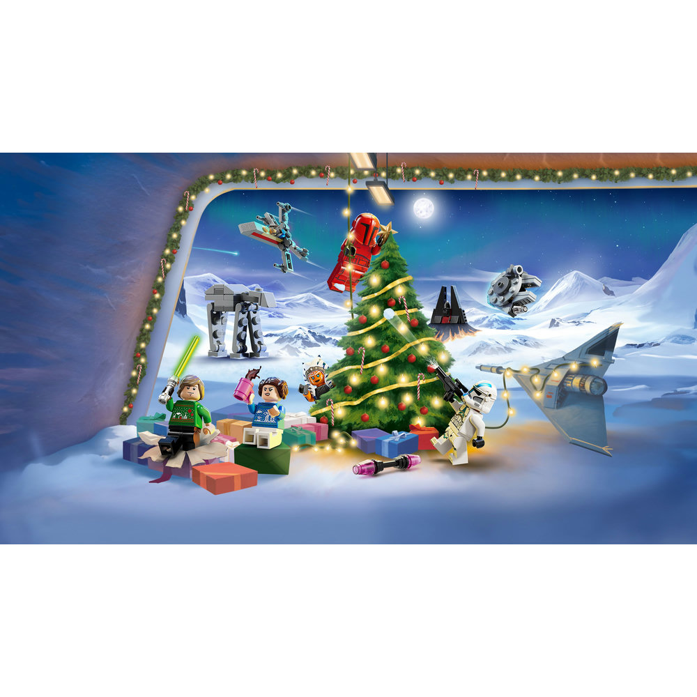 LEGO Star Wars Christmas Advent Calendar 2024 Toy Set 75395 - Image 3
