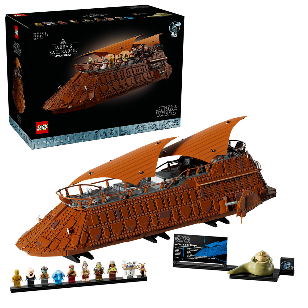 LEGO Star Wars Jabba’s Sail Barge Display Set 75397 - Image 1