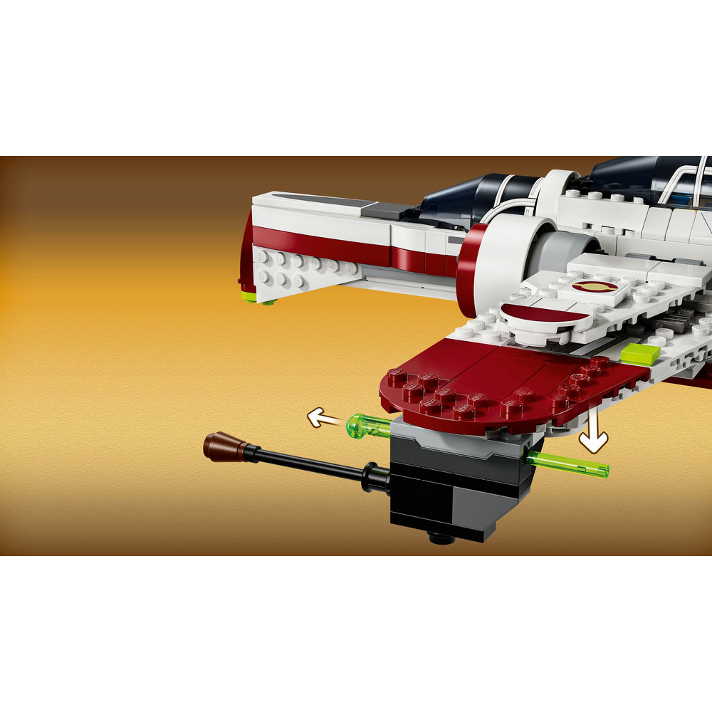 LEGO Star Wars ARC-170 Starfighter Building Toy for Kids 75402 - Image 4
