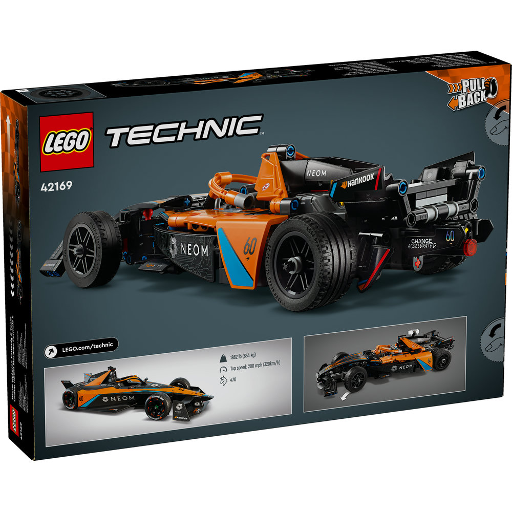 LEGO Technic NEOM McLaren Formula E Race Car 42169 - Image 8
