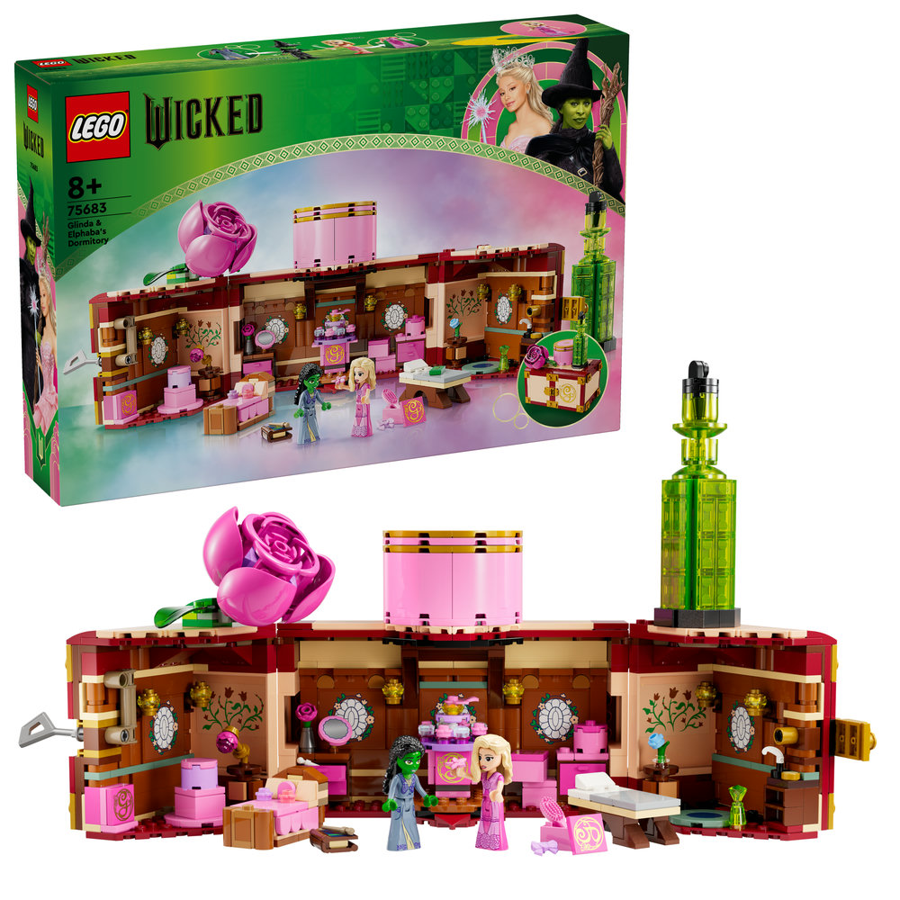 LEGO Wicked Glinda & Elphaba’s Dormitory Set 75683 - Image 1