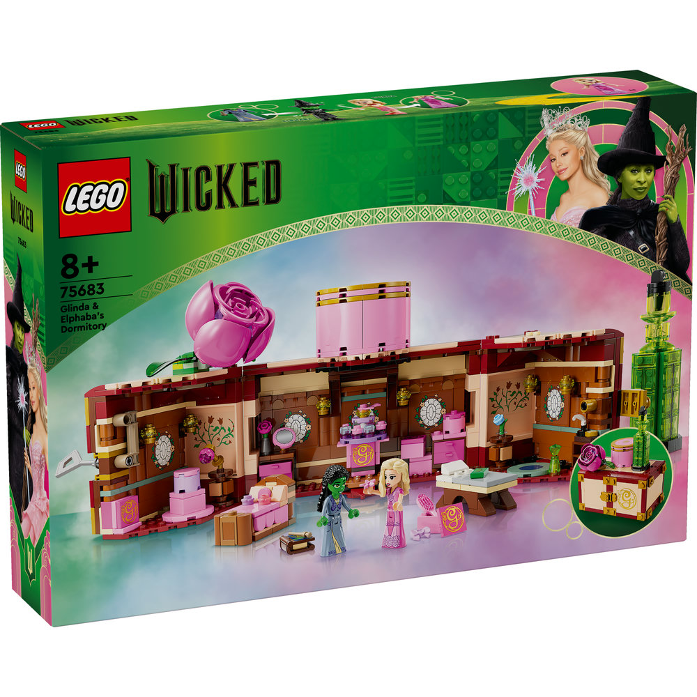 LEGO Wicked Glinda & Elphaba’s Dormitory Set 75683 - Image 8