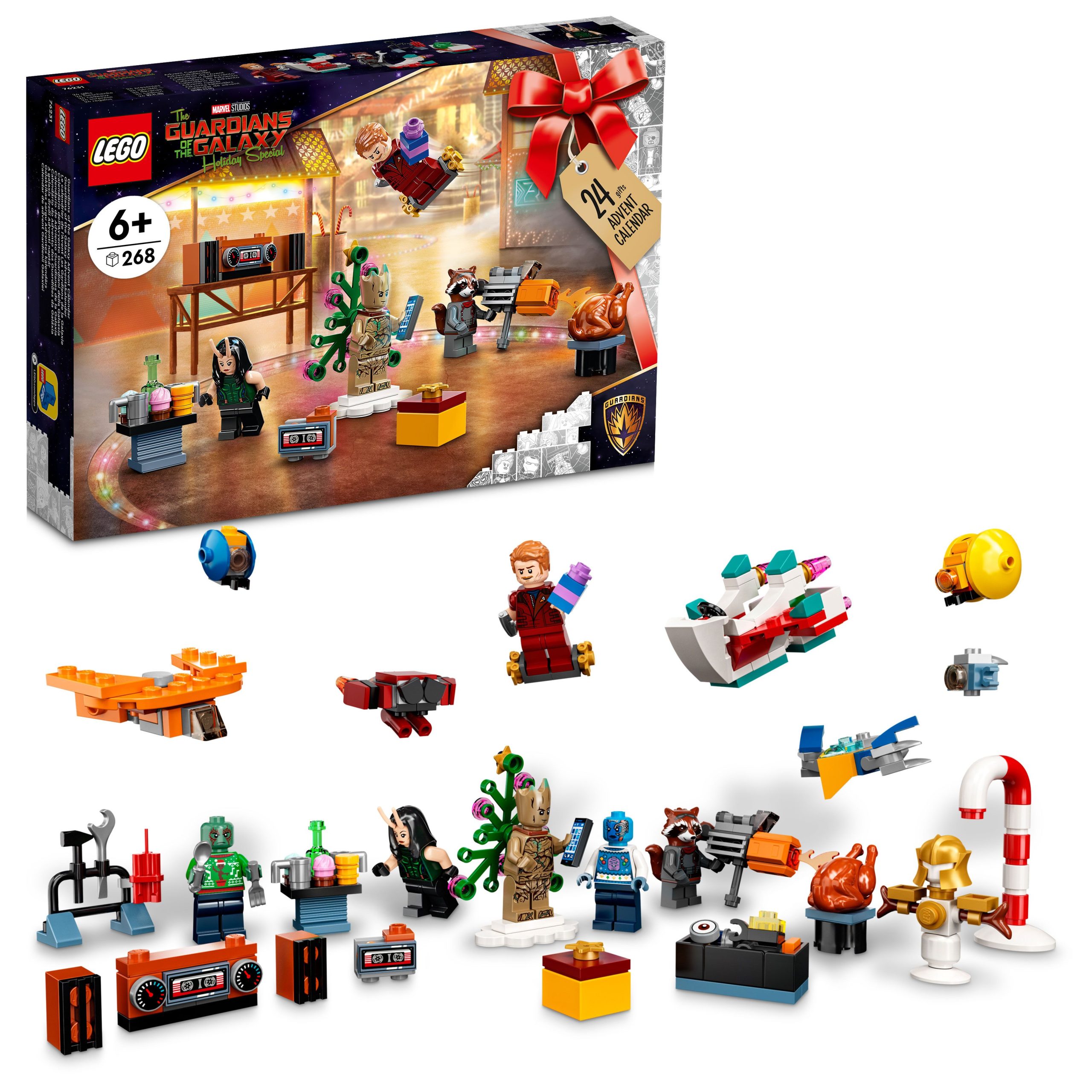 LEGO Marvel Super Heroes Guardians of the Galaxy Advent Calendar 2022 Set 76231 - Image 1