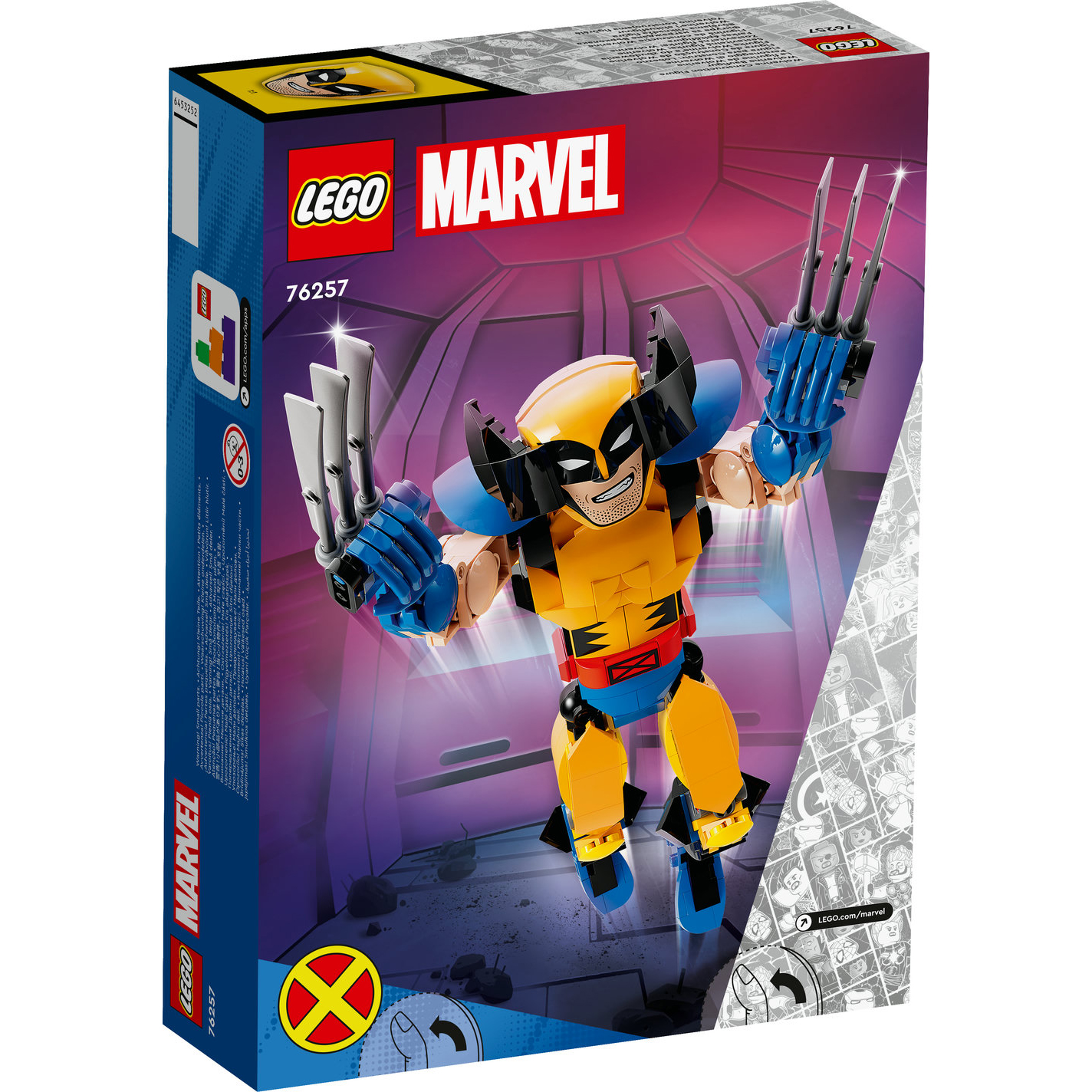 LEGO Marvel Wolverine Construction Figure 76257 Building Toy Set (327 Pieces) - Image 6