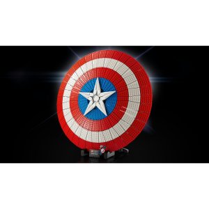 LEGO Marvel Captain America’s Shield 76262 Building Kit (3,128 Pieces) - Image 4