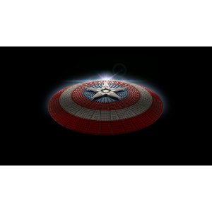 LEGO Marvel Captain America’s Shield 76262 Building Kit (3,128 Pieces) - Image 5