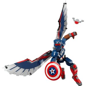 LEGO Marvel Super Heroes Captain America Construction Figure 76296 - Image 2