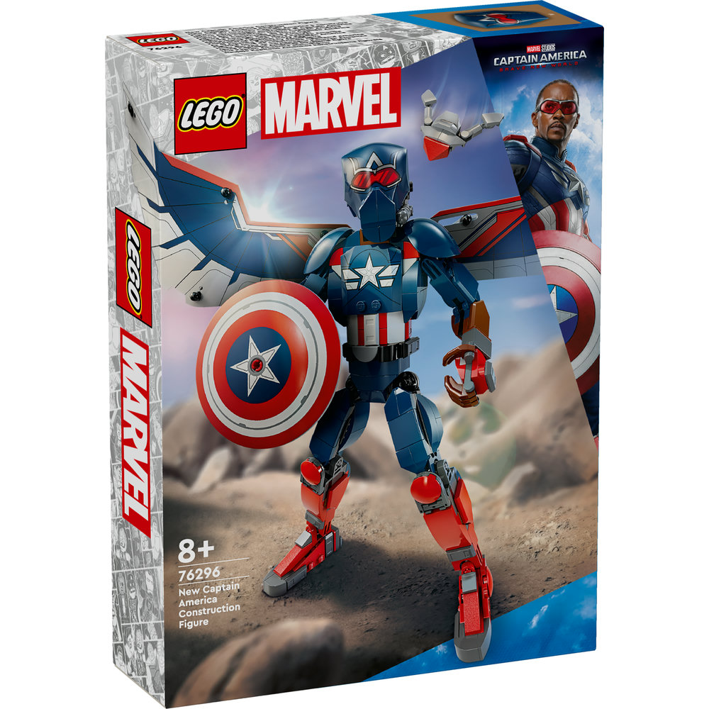 LEGO Marvel Super Heroes Captain America Construction Figure 76296 - Image 8
