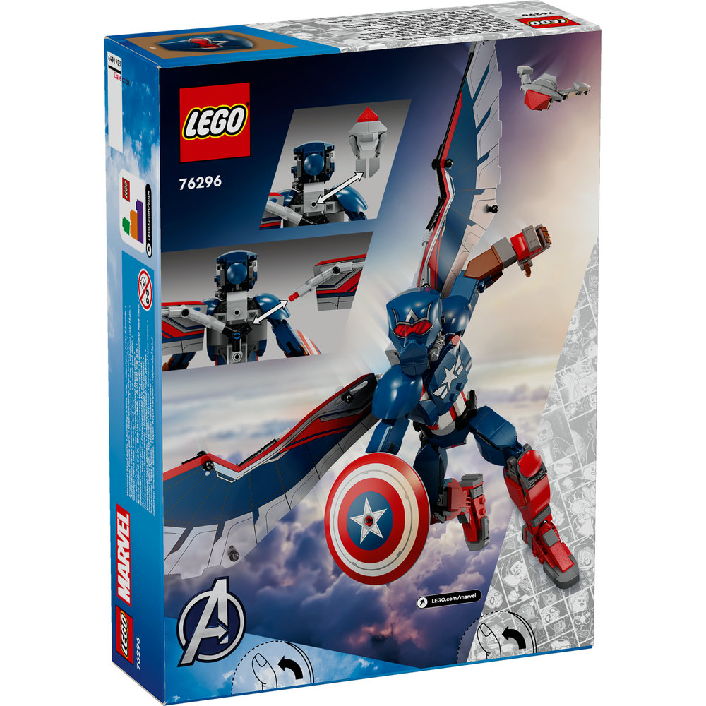 LEGO Marvel Super Heroes Captain America Construction Figure 76296 - Image 9