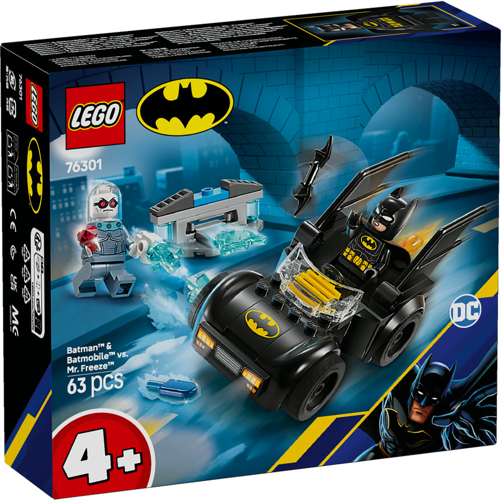 LEGO DC Batman: Batman & Batmobile vs. Mr. Freeze Vehicle Playset 76301 - Image 8