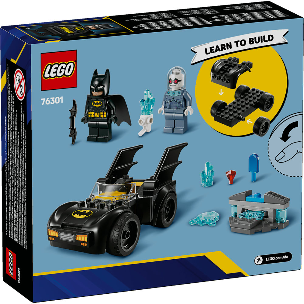LEGO DC Batman: Batman & Batmobile vs. Mr. Freeze Vehicle Playset 76301 - Image 9