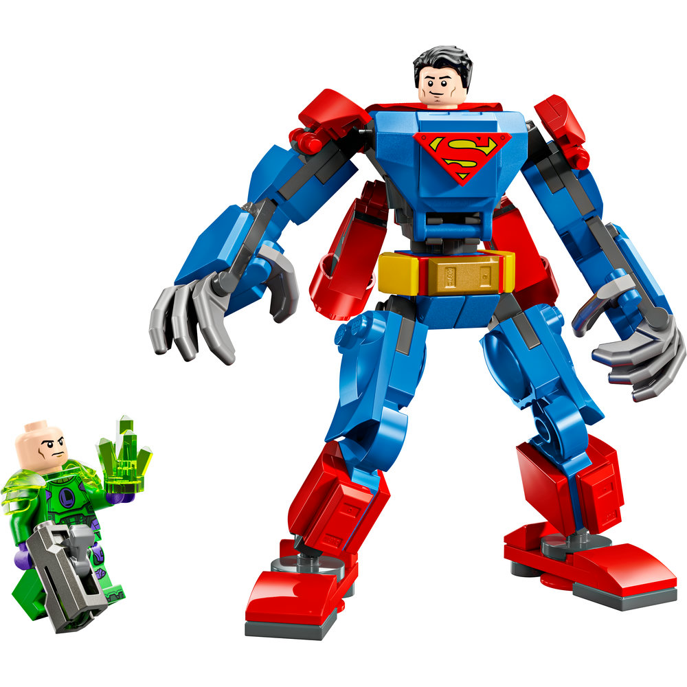 LEGO DC Superman Mech vs. Lex Luthor Super Hero Toy Figure Playset 76302 - Image 2