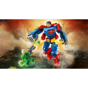 LEGO DC Superman Mech vs. Lex Luthor Super Hero Toy Figure Playset 76302 - Image 3