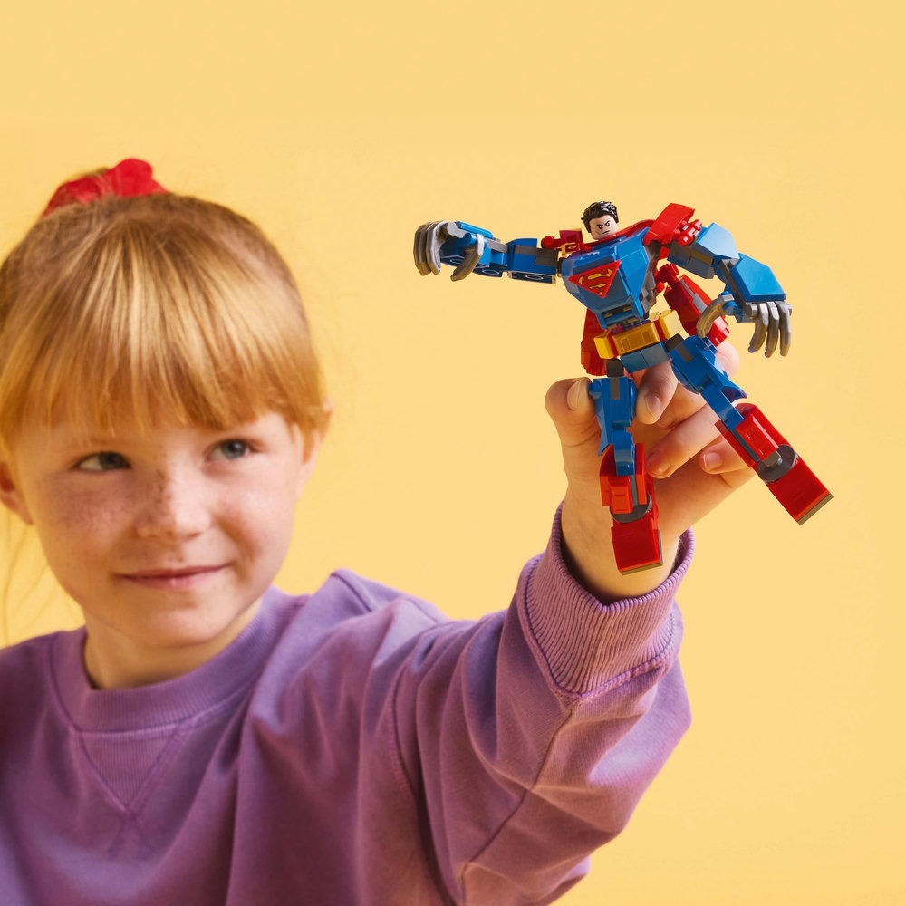 LEGO DC Superman Mech vs. Lex Luthor Super Hero Toy Figure Playset 76302 - Image 4