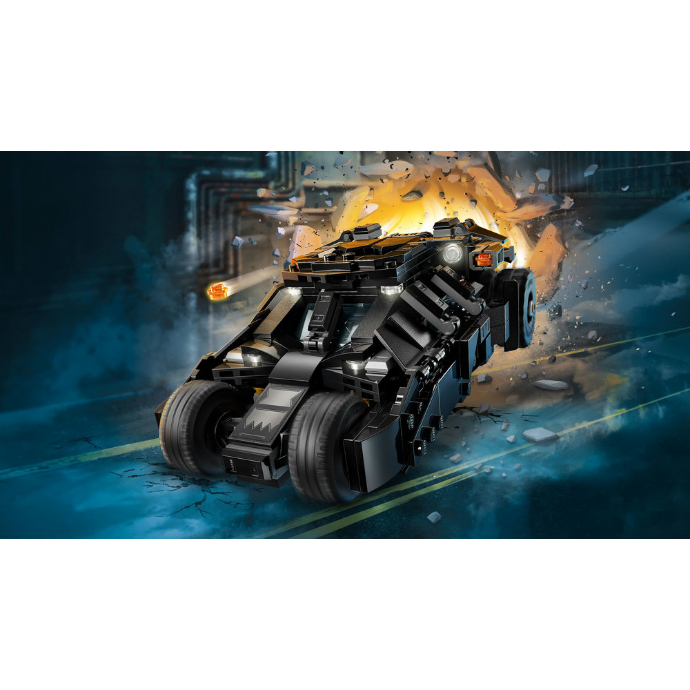 LEGO DC Batman: Batman Tumbler vs. Two-Face & The Joker Toy Car 76303 - Image 2