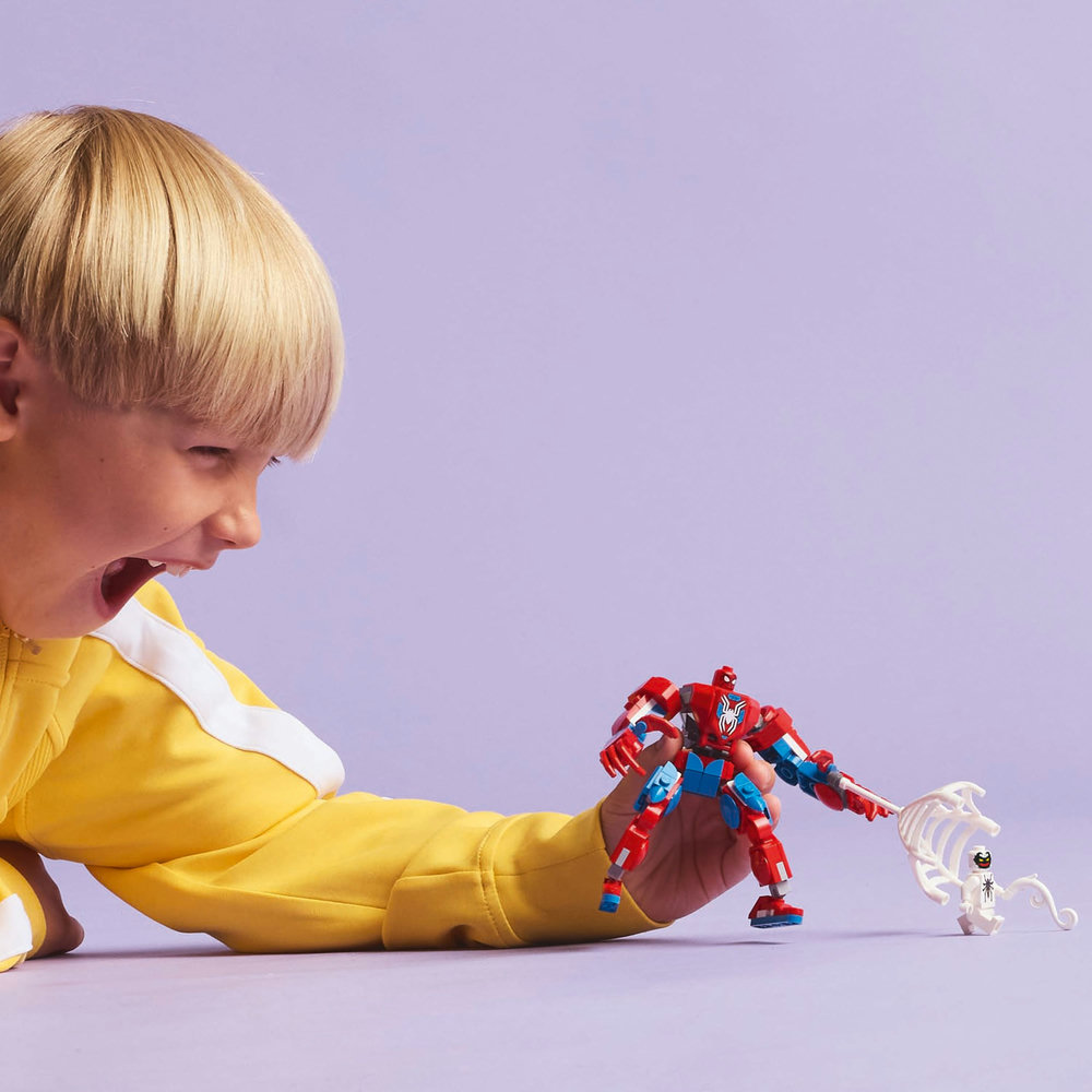 LEGO Marvel Spider-Man Mech vs. Anti-Venom Buildable Toy Figure Set 76308 - Image 10