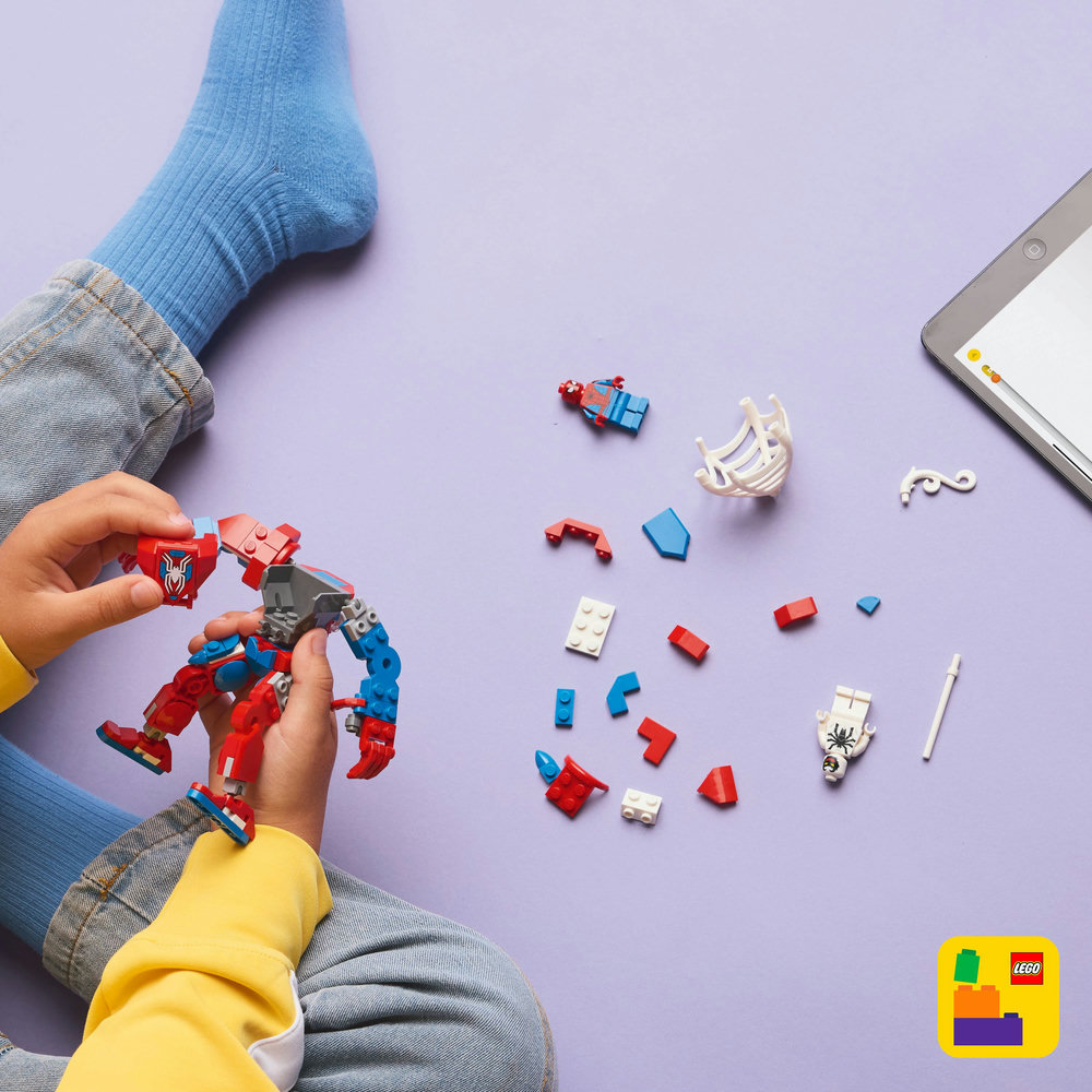 LEGO Marvel Spider-Man Mech vs. Anti-Venom Buildable Toy Figure Set 76308 - Image 11