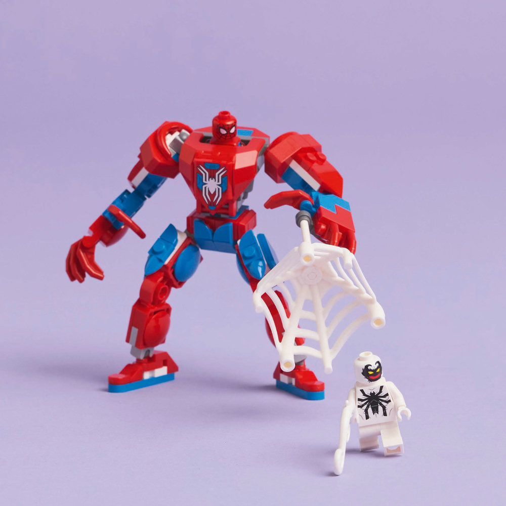 LEGO Marvel Spider-Man Mech vs. Anti-Venom Buildable Toy Figure Set 76308 - Image 12