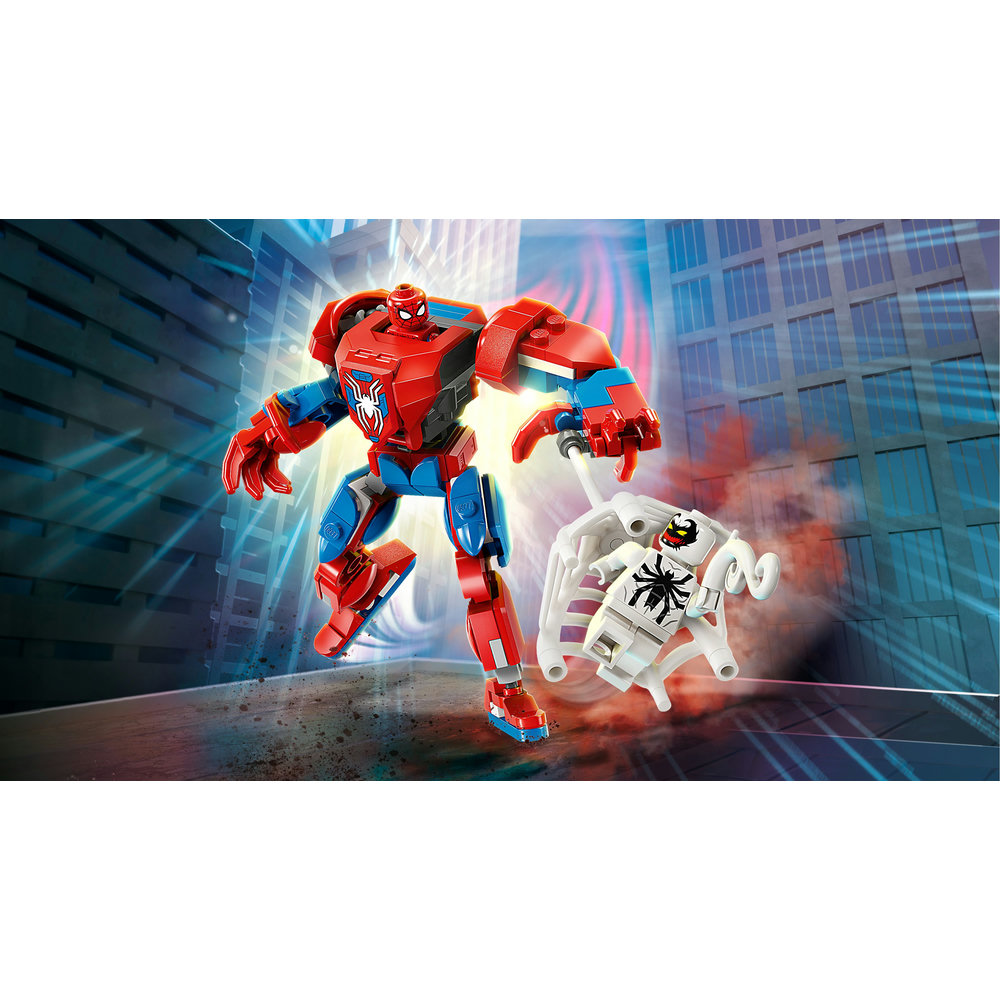 LEGO Marvel Spider-Man Mech vs. Anti-Venom Buildable Toy Figure Set 76308 - Image 3