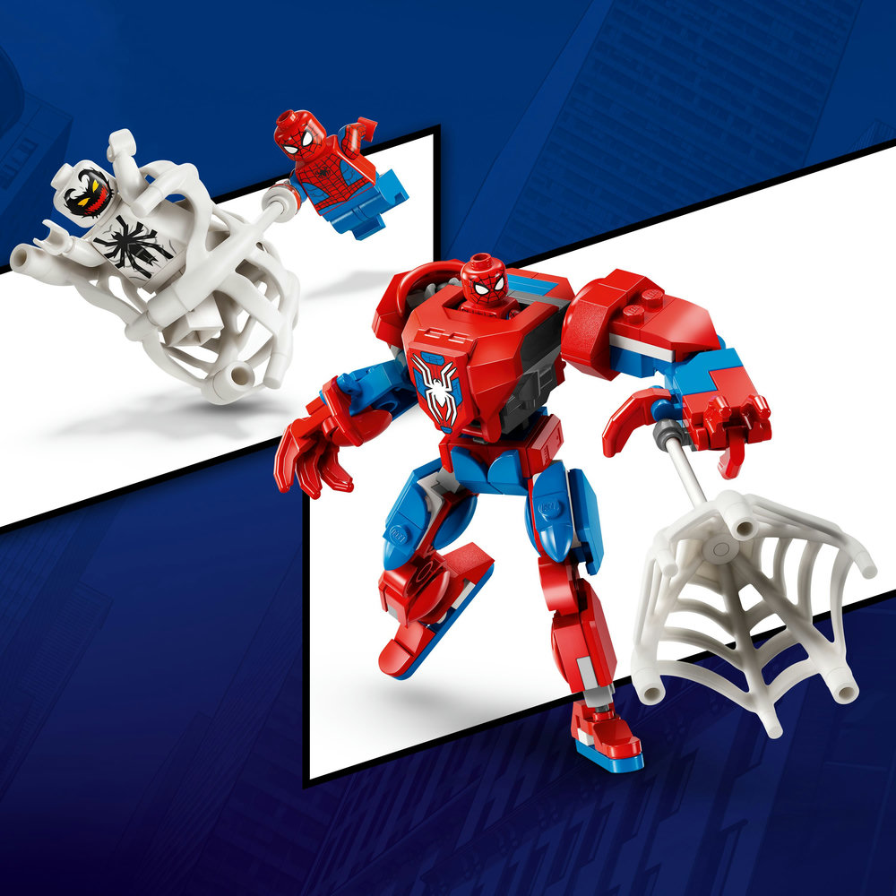 LEGO Marvel Spider-Man Mech vs. Anti-Venom Buildable Toy Figure Set 76308 - Image 5