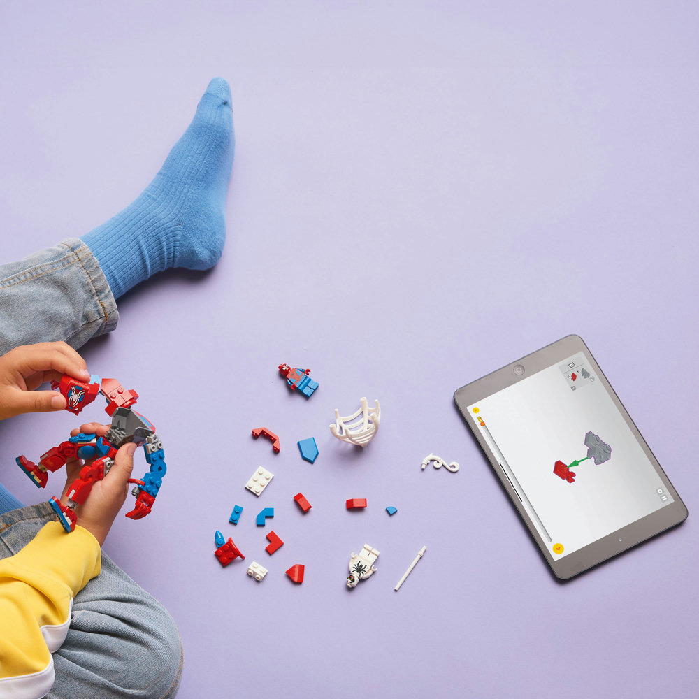 LEGO Marvel Spider-Man Mech vs. Anti-Venom Buildable Toy Figure Set 76308 - Image 7