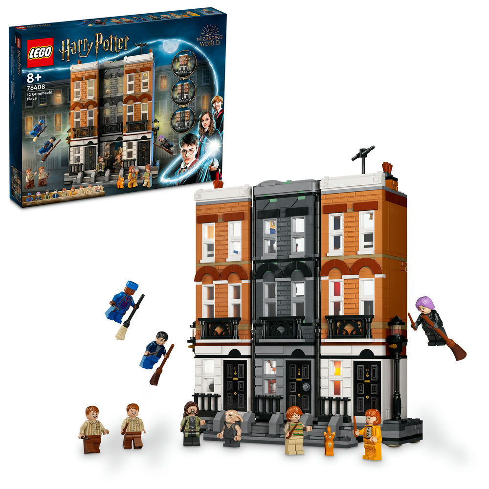 LEGO Harry Potter 12 Grimmauld Place 76408 Building Kit (1,083 Pieces) - Image 1