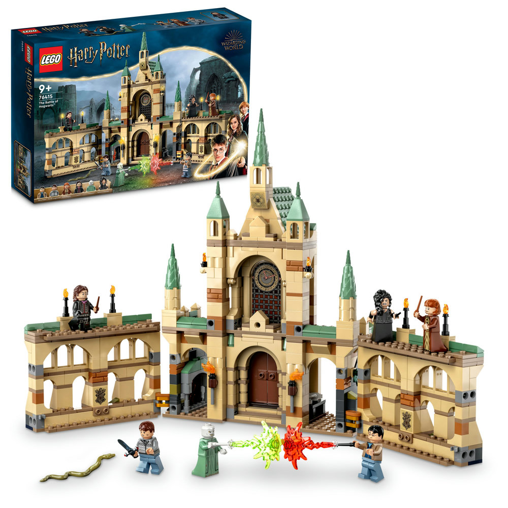 LEGO Harry Potter The Battle of Hogwarts 76415 Building Toy Set (730 Pieces) - Image 1