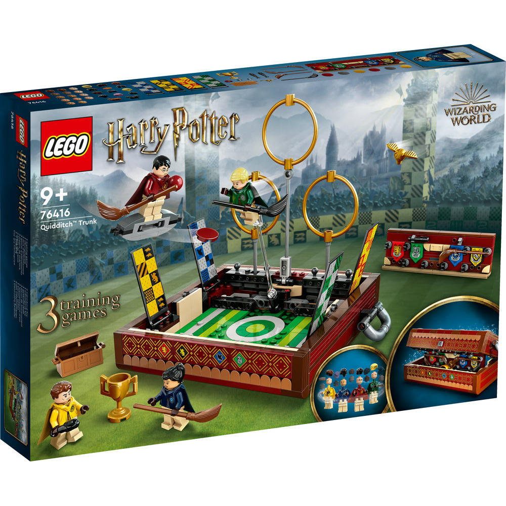 LEGO Harry Potter Quidditch Trunk 76416 Building Toy Set (599 Pieces) - Image 7