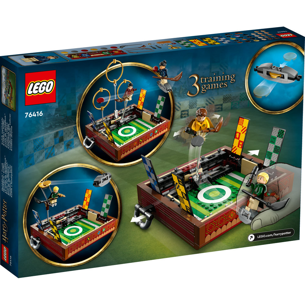LEGO Harry Potter Quidditch Trunk 76416 Building Toy Set (599 Pieces) - Image 8