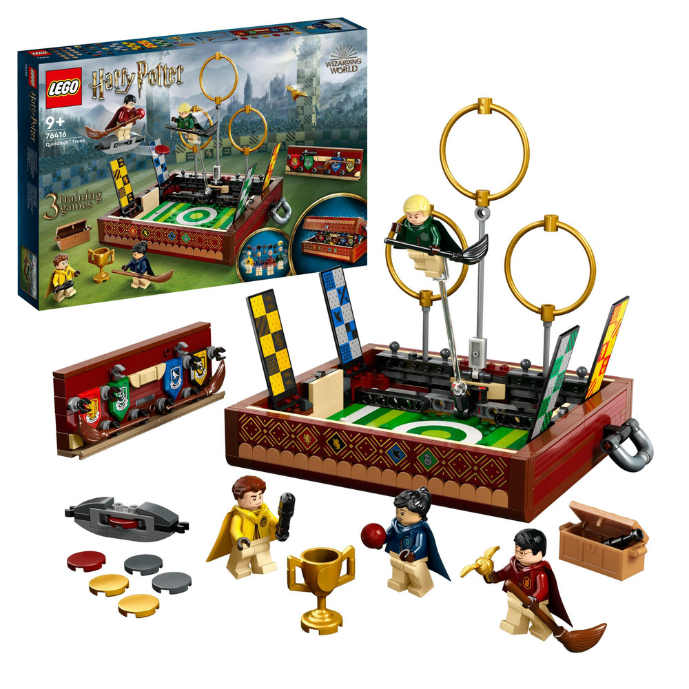 LEGO Harry Potter Quidditch Trunk 76416 Building Toy Set (599 Pieces) - Image 1